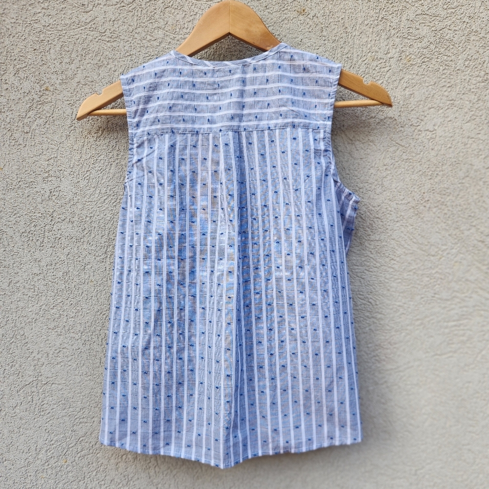 SCOTCH & SODA Girls Top Shirt Extra Large Blue Embroidery Cotton Kids NEW - Picture 5 of 11